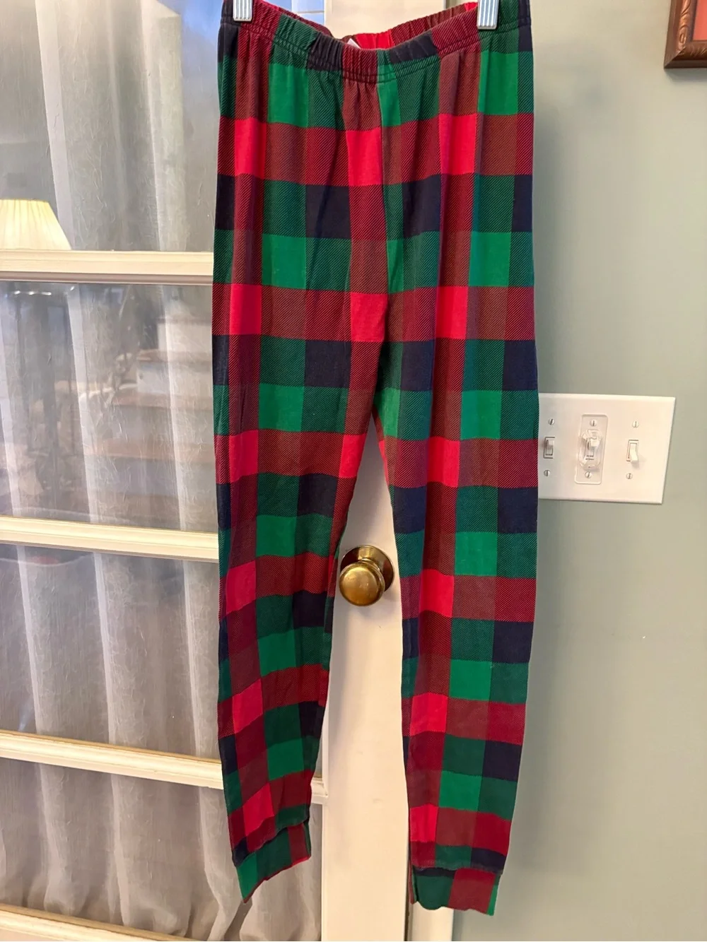 Size 16 Childrens PLACE 2 piece Pajamas Set Christmas XMAS cotton boys girls